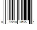 Barcode Image for UPC code 097200001951