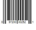 Barcode Image for UPC code 097200002521