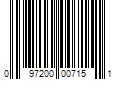 Barcode Image for UPC code 097200007151