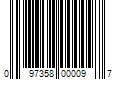 Barcode Image for UPC code 097358000097