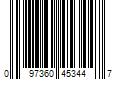 Barcode Image for UPC code 097360453447