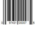 Barcode Image for UPC code 097431000075