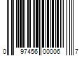 Barcode Image for UPC code 097456000067