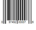 Barcode Image for UPC code 097492000076