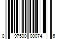 Barcode Image for UPC code 097500000746