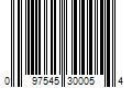 Barcode Image for UPC code 097545300054