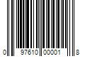 Barcode Image for UPC code 097610000018