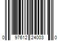 Barcode Image for UPC code 097612240030