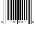 Barcode Image for UPC code 097636000078