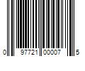 Barcode Image for UPC code 097721000075