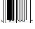 Barcode Image for UPC code 097761000097