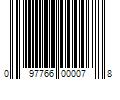 Barcode Image for UPC code 097766000078