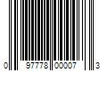 Barcode Image for UPC code 097778000073