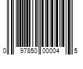 Barcode Image for UPC code 097850000045