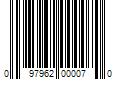 Barcode Image for UPC code 097962000070