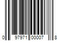 Barcode Image for UPC code 097971000078