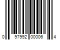 Barcode Image for UPC code 097992000064