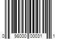 Barcode Image for UPC code 098000000311