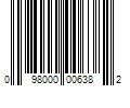 Barcode Image for UPC code 098000006382