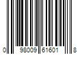 Barcode Image for UPC code 098009616018