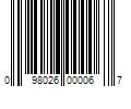 Barcode Image for UPC code 098026000067