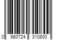 Barcode Image for UPC code 0980724310800