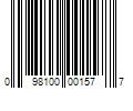 Barcode Image for UPC code 098100001577