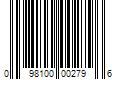 Barcode Image for UPC code 098100002796