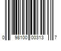 Barcode Image for UPC code 098100003137