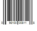 Barcode Image for UPC code 098100008118