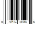 Barcode Image for UPC code 098104000088