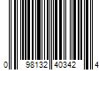 Barcode Image for UPC code 098132403424