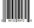 Barcode Image for UPC code 098132504725