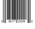 Barcode Image for UPC code 098177000060