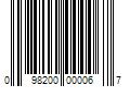 Barcode Image for UPC code 098200000067