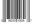 Barcode Image for UPC code 098200006267