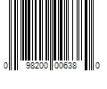 Barcode Image for UPC code 098200006380