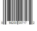 Barcode Image for UPC code 098200007172