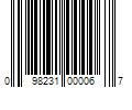 Barcode Image for UPC code 098231000067