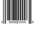 Barcode Image for UPC code 098268000085