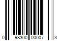 Barcode Image for UPC code 098300000073