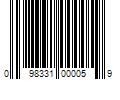 Barcode Image for UPC code 098331000059