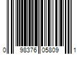 Barcode Image for UPC code 098376058091