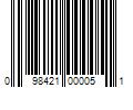 Barcode Image for UPC code 098421000051