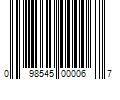 Barcode Image for UPC code 098545000067