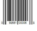 Barcode Image for UPC code 098551000068