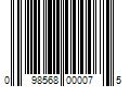 Barcode Image for UPC code 098568000075