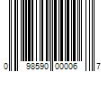 Barcode Image for UPC code 098590000067