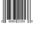 Barcode Image for UPC code 098593202536