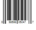 Barcode Image for UPC code 098598050477